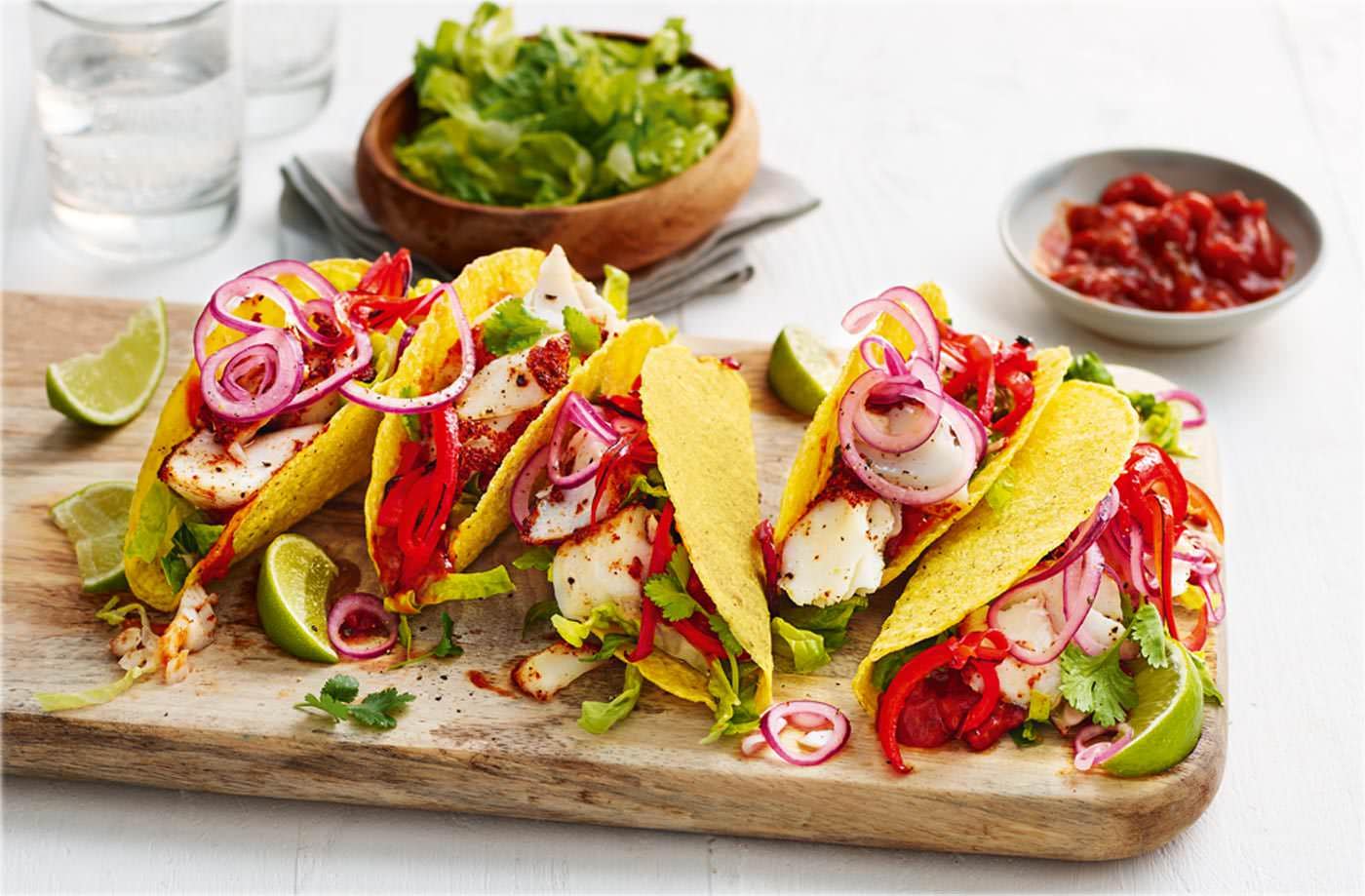 Adam's 'staycation' fish tacos