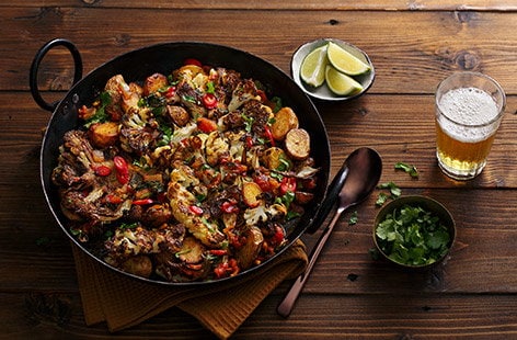 Image of "Cauliflower and potato curry"