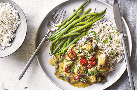 Image of "Rendang turkey curry"