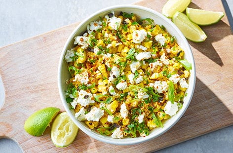 Image of "Mexican-style corn salsa"