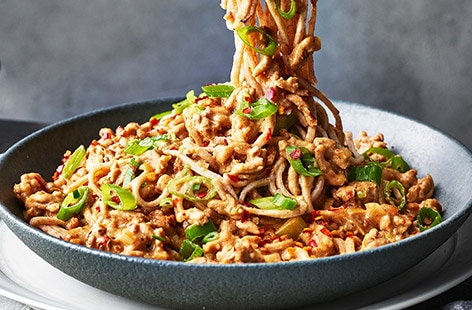 Image of "Dan dan-style noodles"