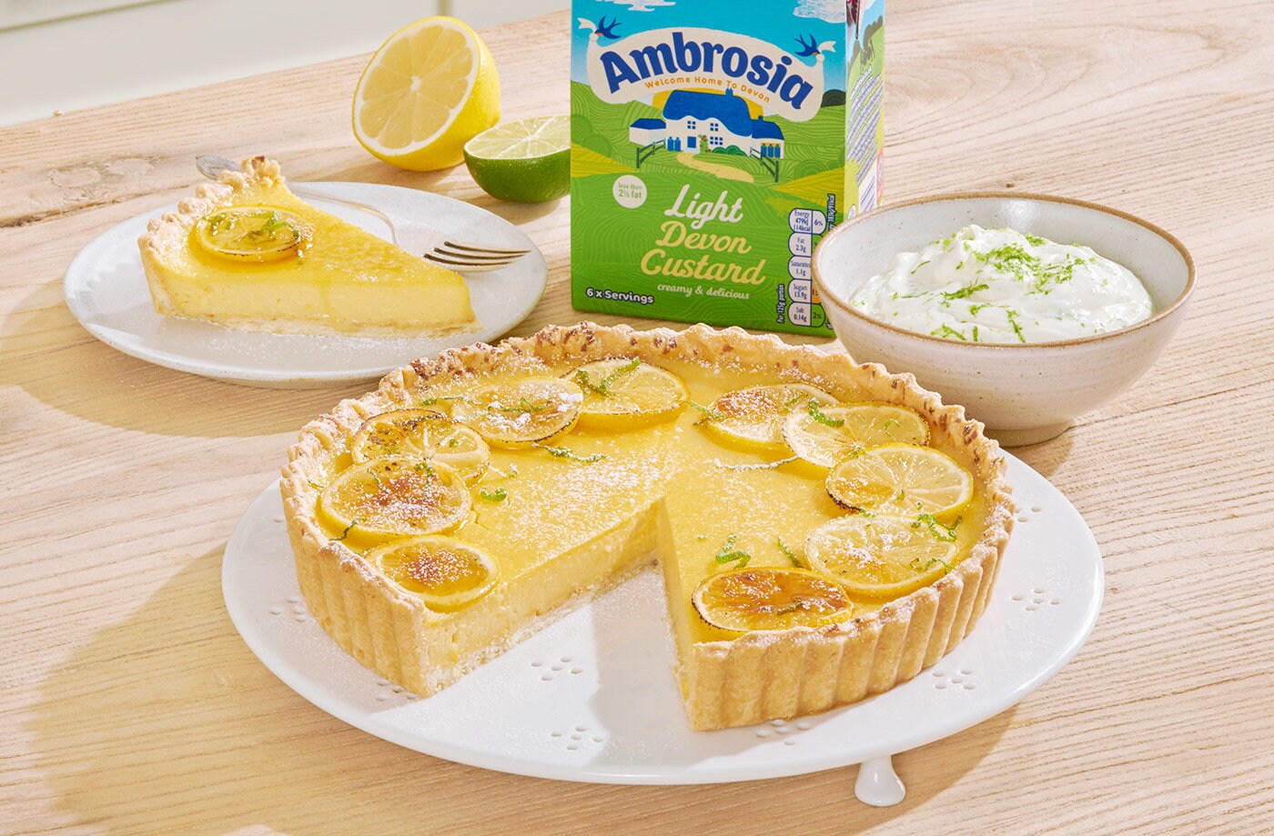 Mia's ‘unmissable’ citrus tart