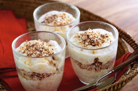 Image of "Banana and oat pots"