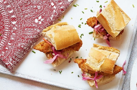 Image of "Crispy fish subs"
