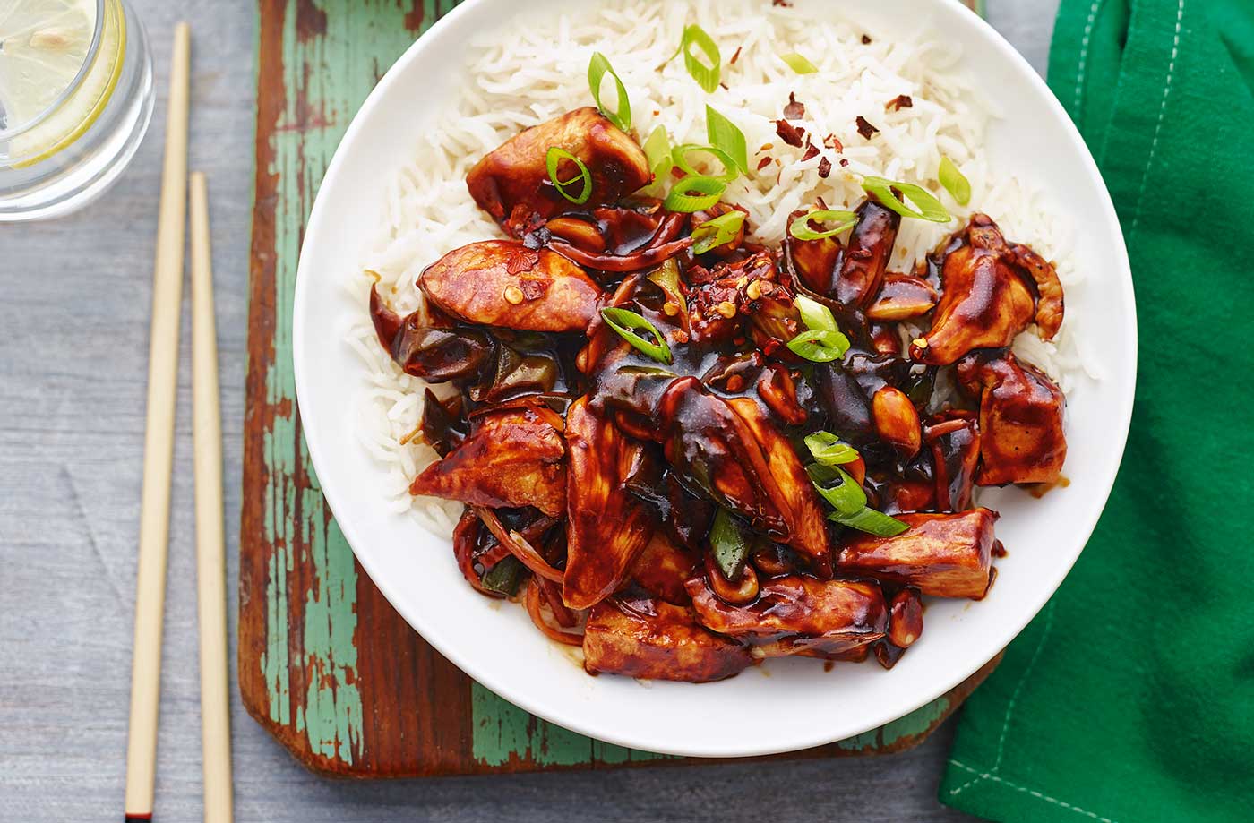Gong bao chicken