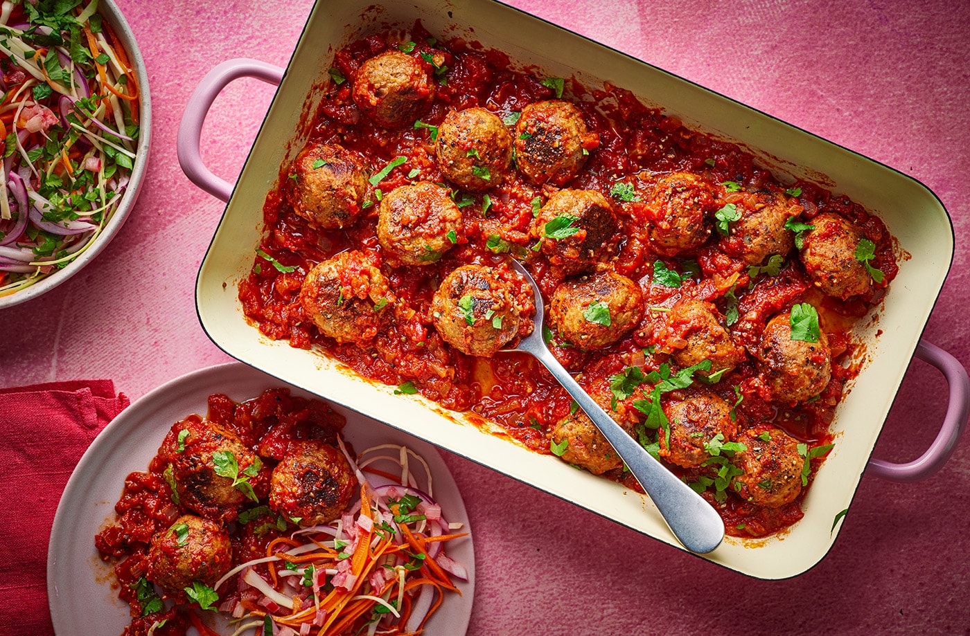 Spiced turkey meatballs
