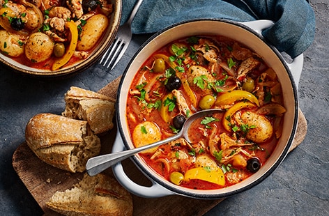 Image of "Greek-style chicken stew"