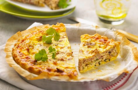 Image of "Tuna quiche"