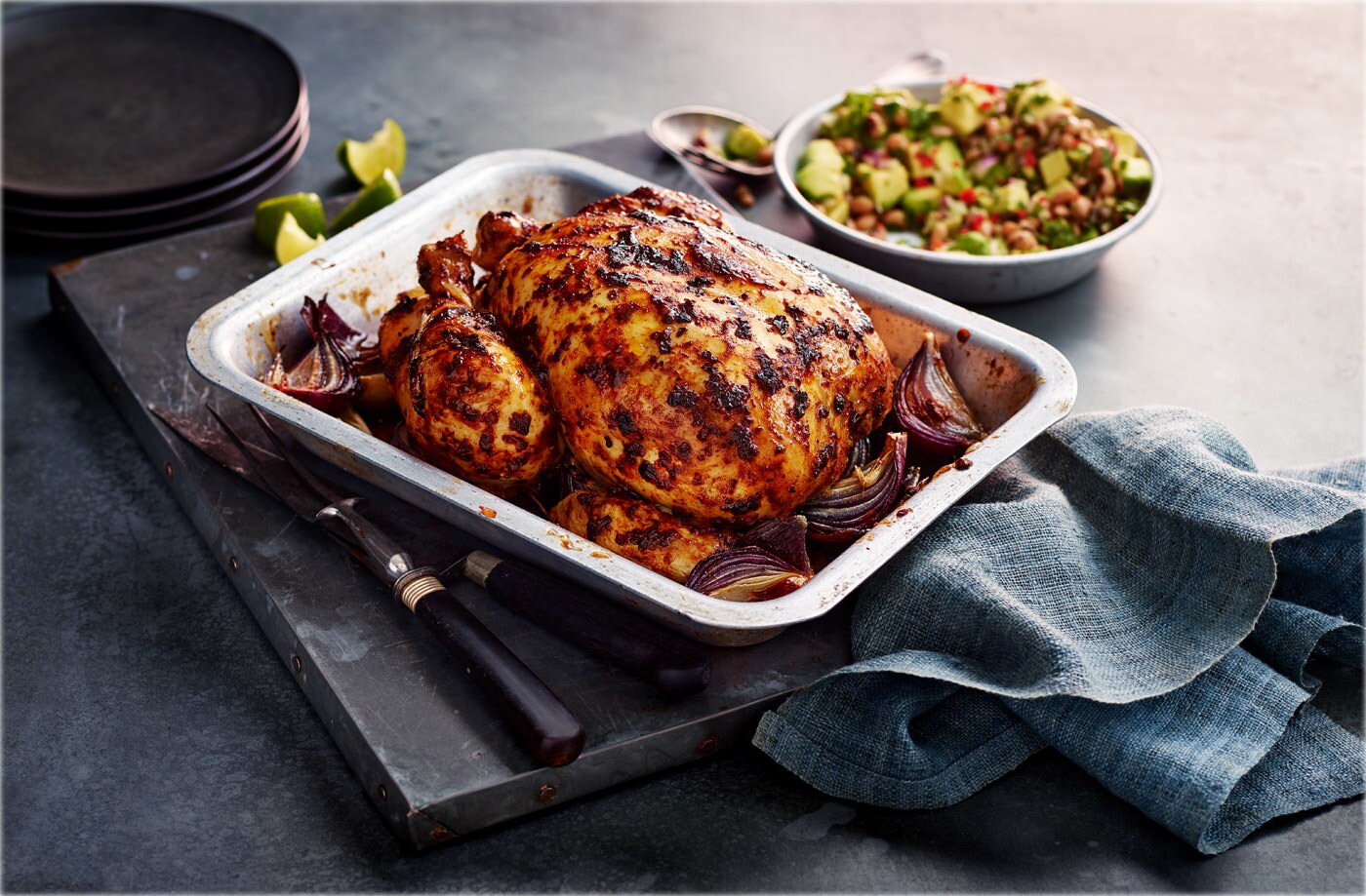 David's Mexican roast chicken