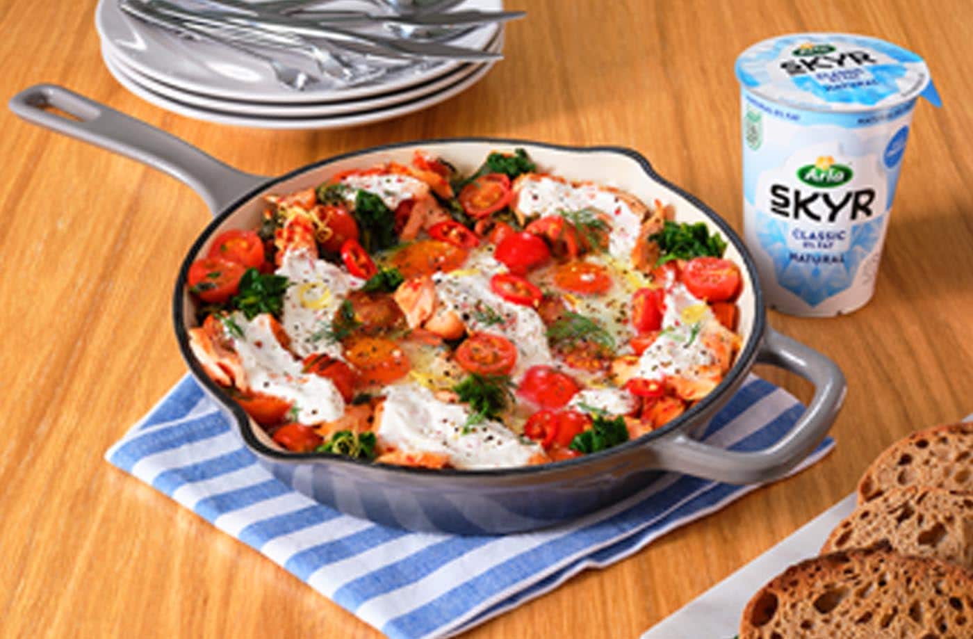 Anna's 'adventurous' baked eggs