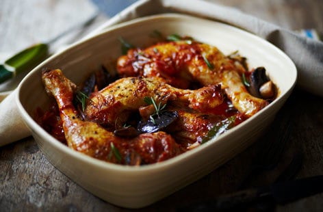 Chicken cacciatore