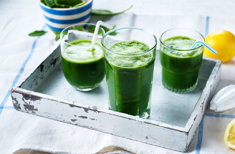 Image of "Vibrant green juice"