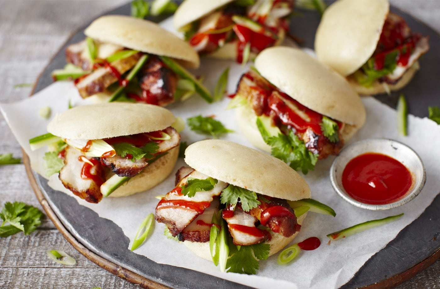 Pork belly buns