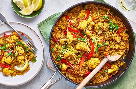 Image of "Cauliflower biryani"