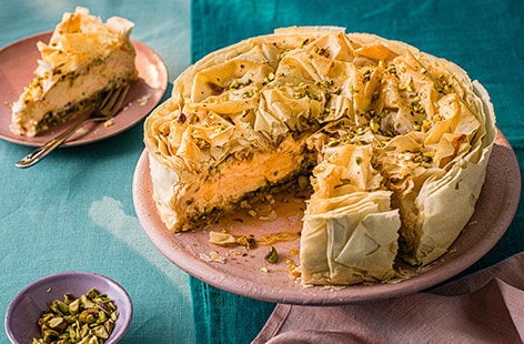 Image of "Baklava cheesecake"