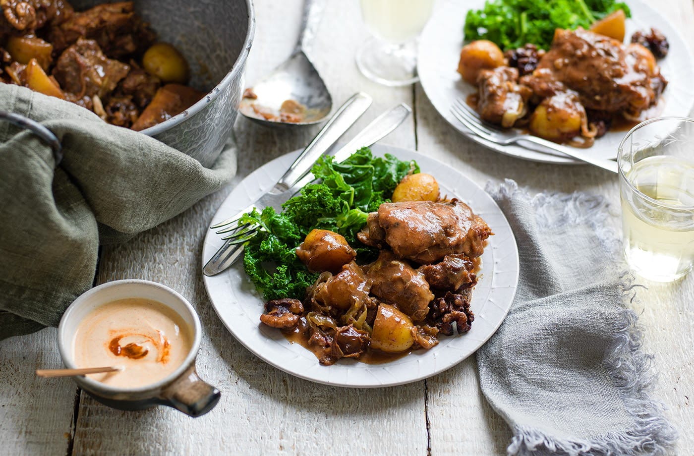 Slow-cooker Persian chicken stew