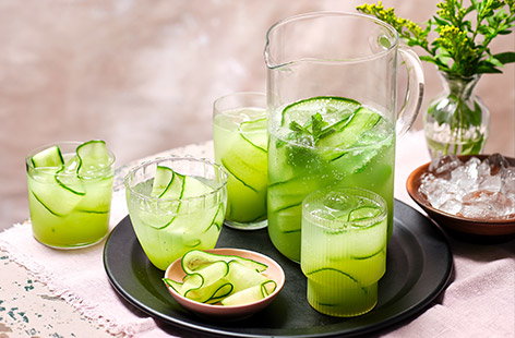 Image of "Cucumber mojito sharer"