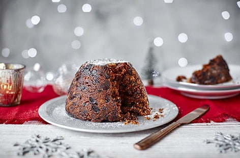 Image of "Vegan Christmas pudding"