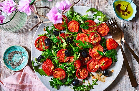 Image of "Slow-roasted tomato salad"