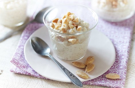 Image of "Dairy-free almond rice pudding"