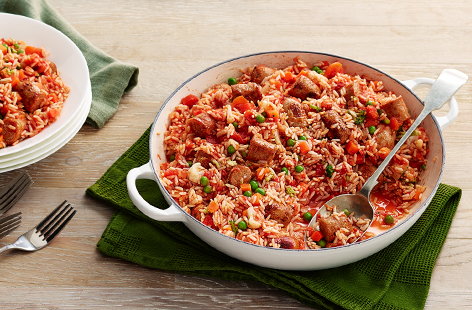 Image of "Jini's 'make it better' jambalaya"