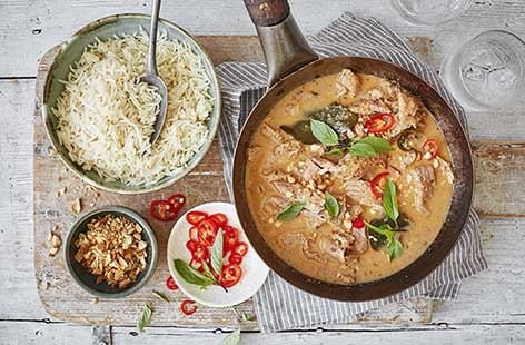 Image of "Beef panang curry "