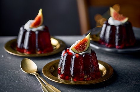 Image of "Mulled wine jellies"