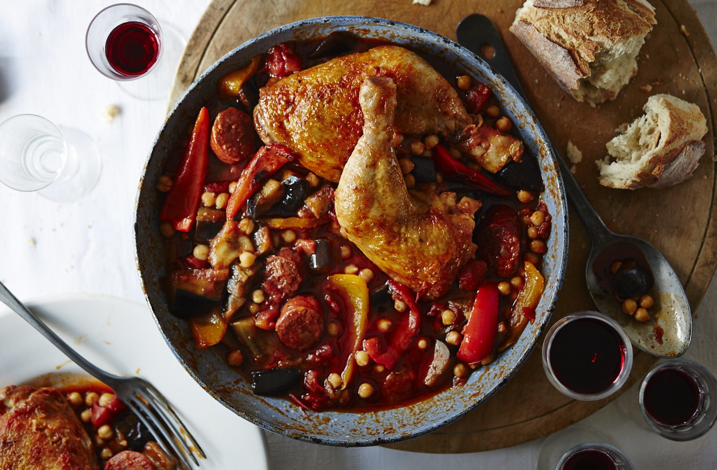 Harissa chicken stew