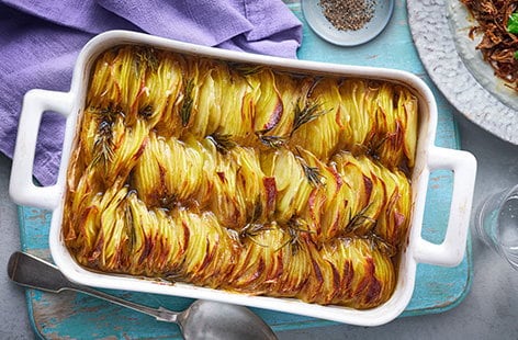 Image of "Rosemary boulangère potatoes"