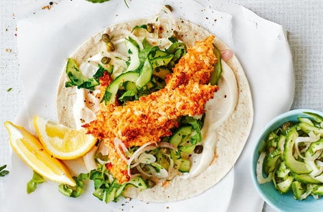 Image of "Fish finger wraps "