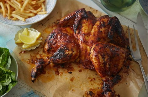 Image of "Easy flat piri piri chicken"