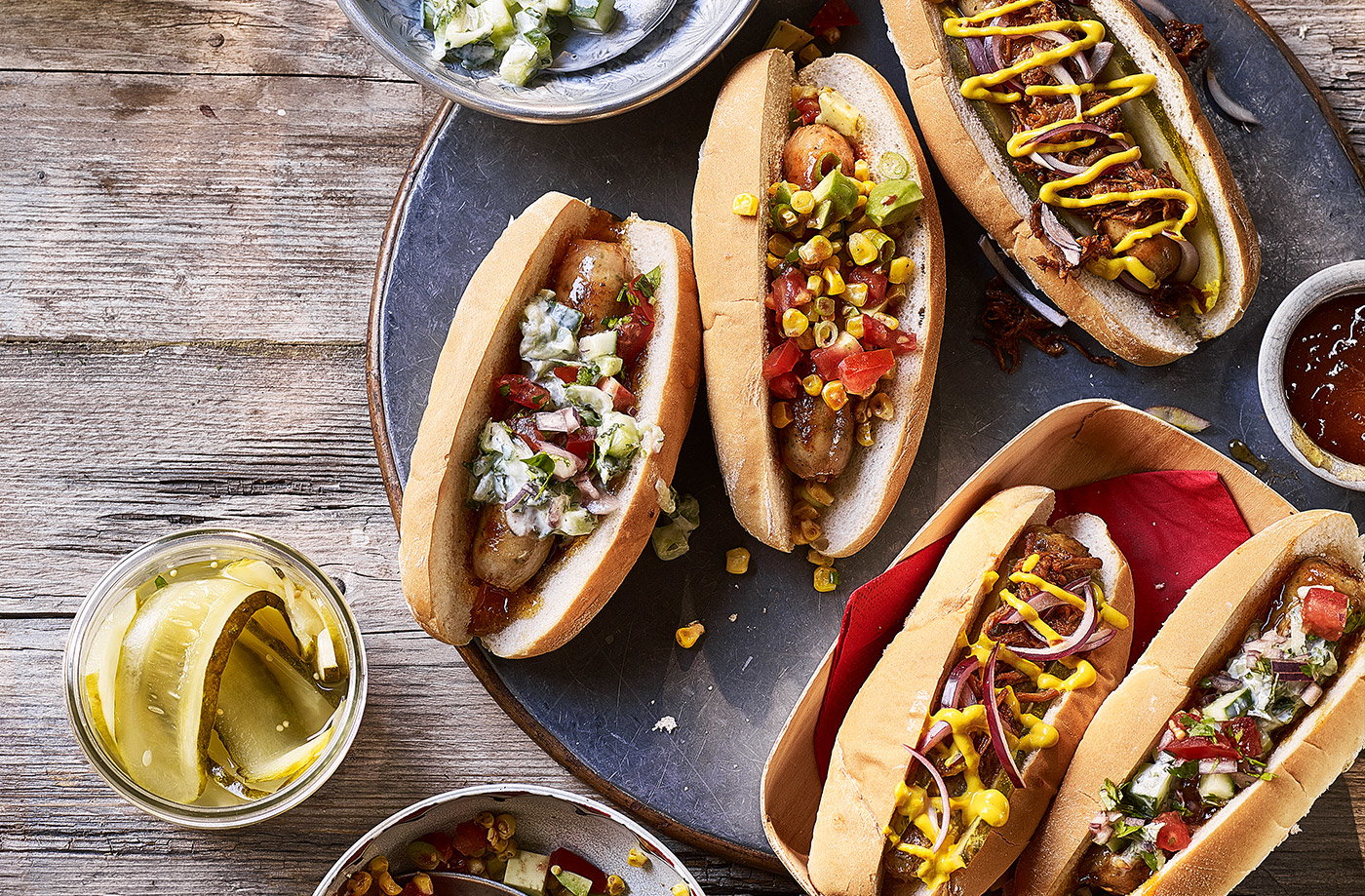 Mix 'n' match hot dogs