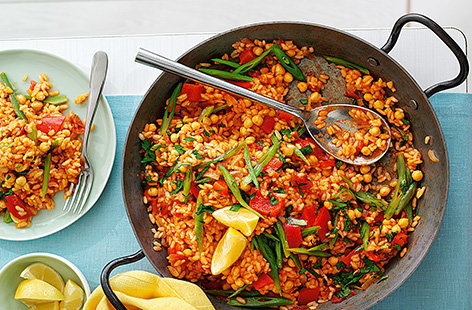 Image of "Vegetarian paella"