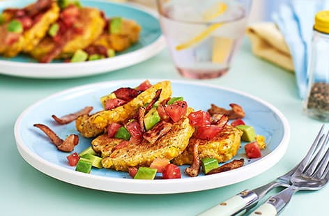 Image of "Sweetcorn pancakes"
