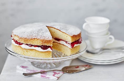 Image of "Victoria sponge cake"