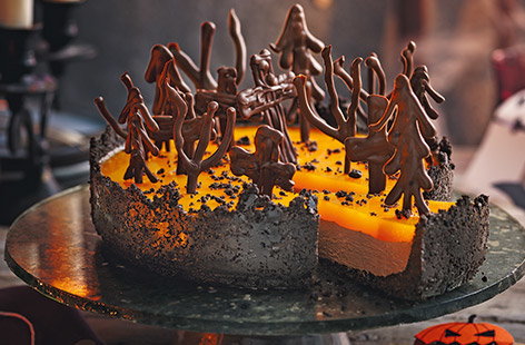 Image of "Chocolate orange cheesecake"