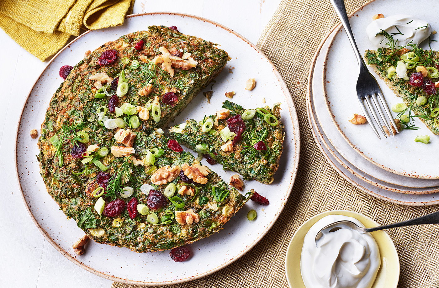 Persian herb omelette