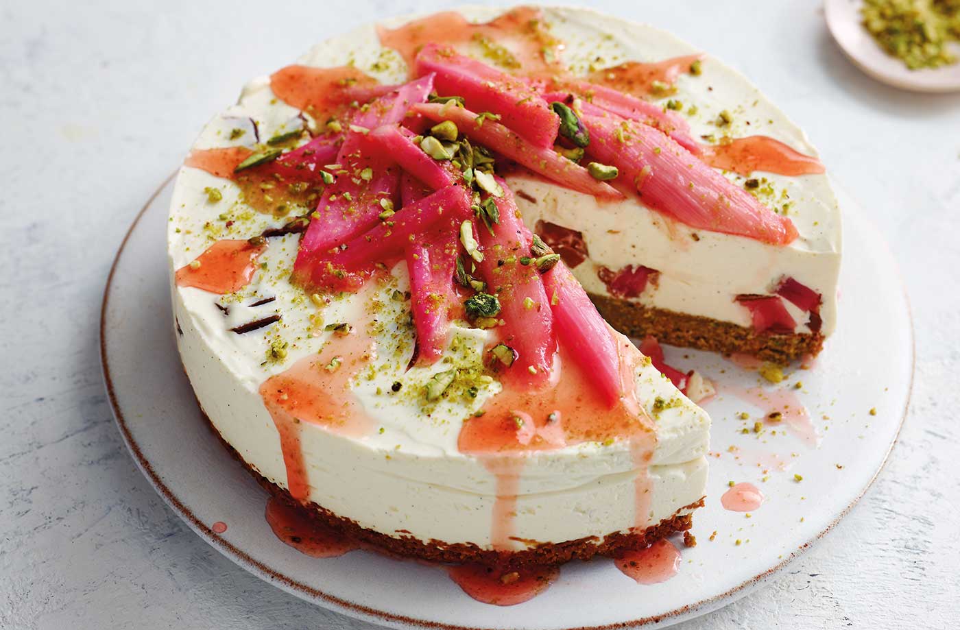 Turkish delight cheesecake