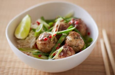 Image of "Thai green curry meatballs"