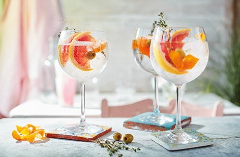 Image of "Spanish-style gin and tonic"