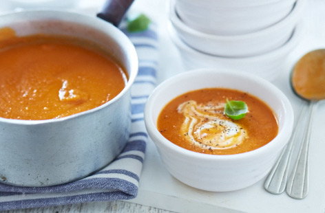 Spicy lentil soup