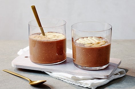 Image of "Chocolate and banana overnight oats"