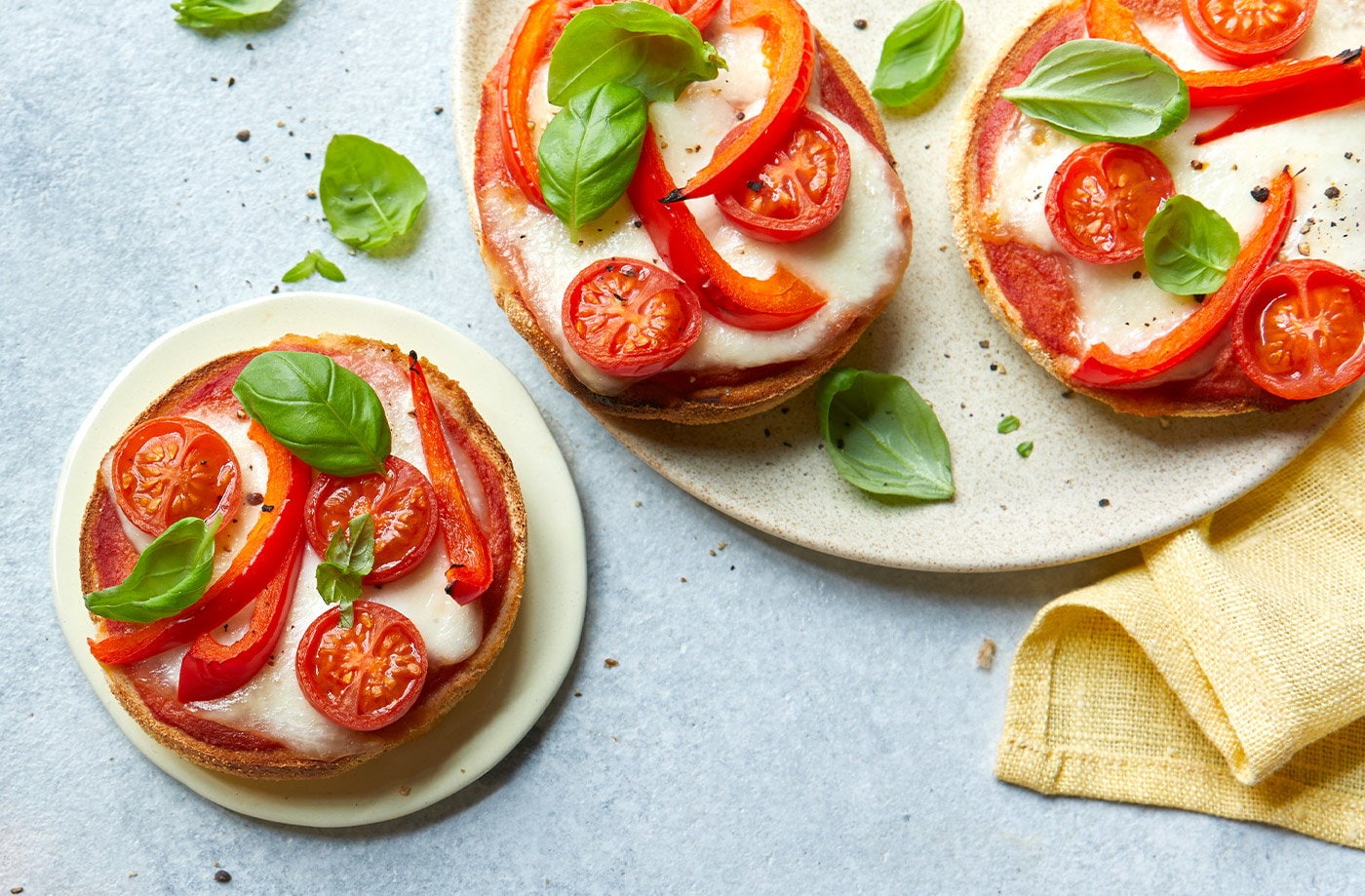 Muffin pizzas