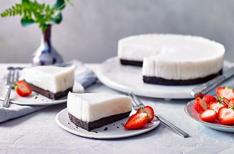 Image of "Vanilla vegan cheesecake"