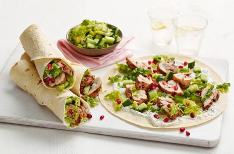 Image of "Ed's 'rain or shine' shawarmas"