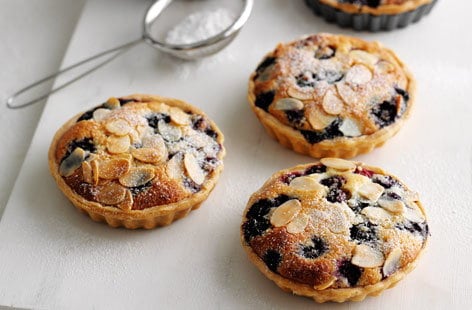 Image of "Blueberry frangipane tarts"