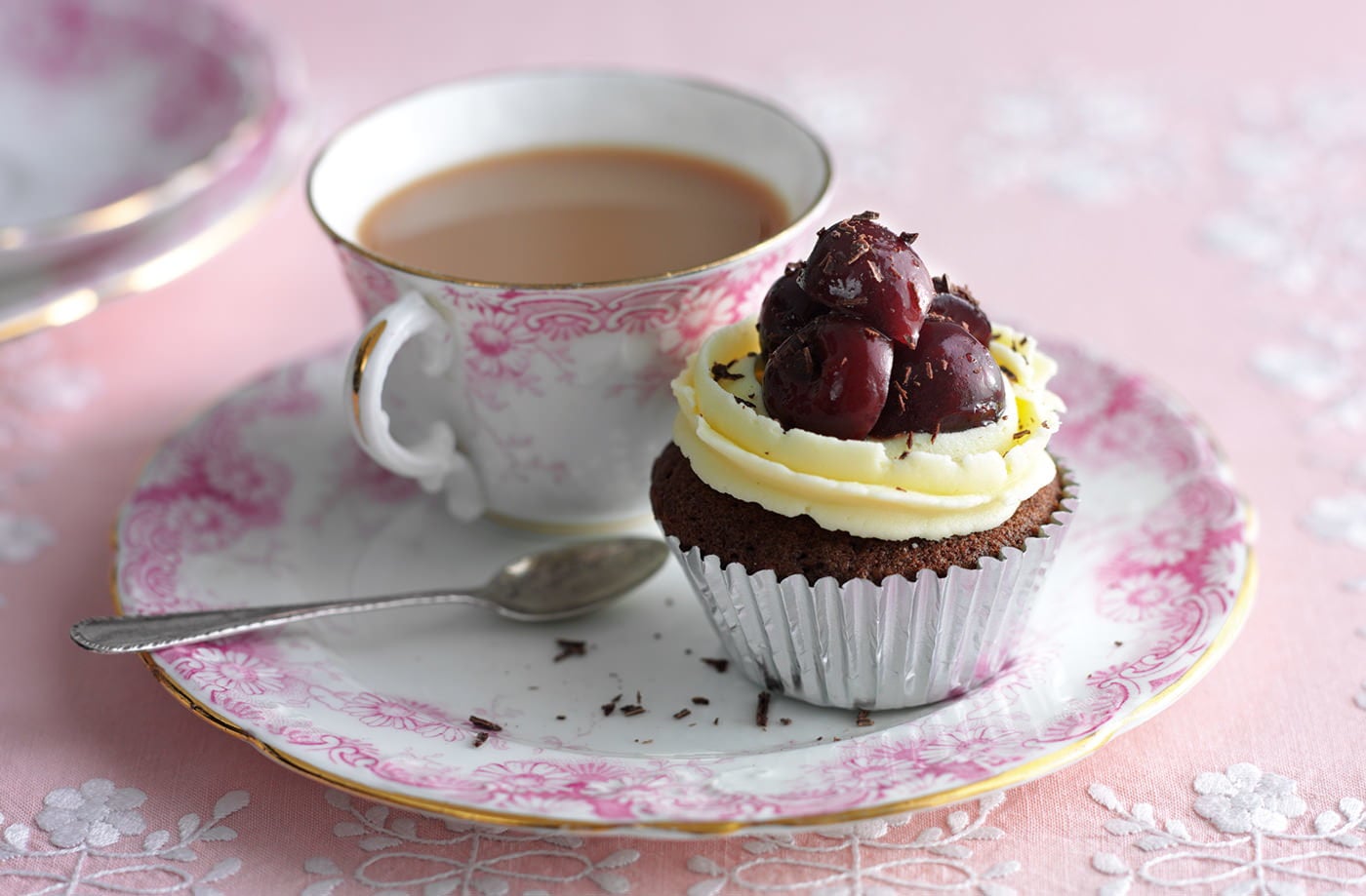 Black forest cupcakes