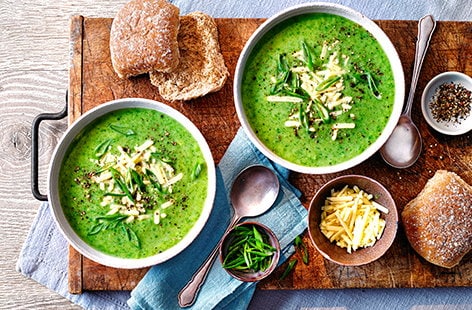 Image of "Broccoli Cheddar soup"