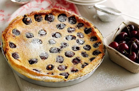 Image of "Cherry clafoutis"