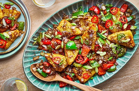 Image of "Salt and pepper hash browns"